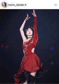 本田真凜のインスタグラム＠marin_hondaより