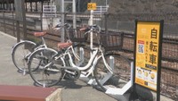 シェアサイクルステーション　高松市寿町　2026年3月撮影