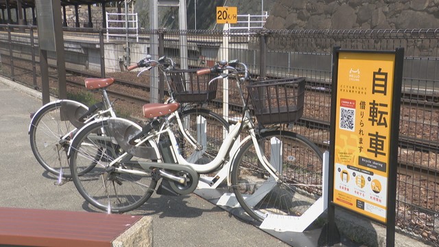 シェアサイクルステーション　高松市寿町　2026年3月撮影
