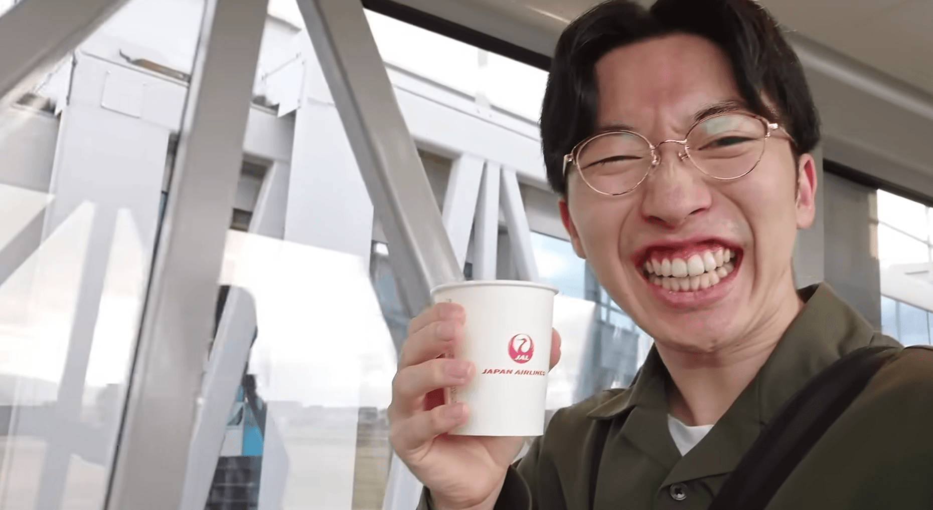ぶじ到着！酔い覚ましのお水のサービスが嬉しい 画像提供：ともむらさん