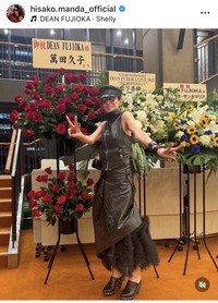 萬田久子インスタグラム＠hisako.manda_officialより