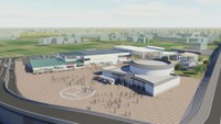 新しい道の駅の完成イメージ　提供：観音寺市