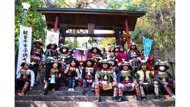 琴弾八幡宮にて　いいまちづくり観音寺輝き隊のfacebookから