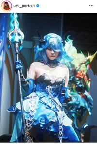 東雲うみインスタグラム＠umi_portraitより