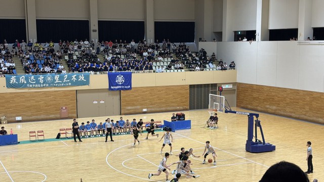 【香川県高校総体】バスケ男子決勝　尽誠学園が激闘の末高松商を下して香川の頂点に　8連覇を飾る　13日の結果