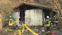 火事があった住宅　総社市日羽