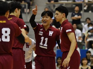 バレー - 背中で導いた早稲田大学のエース小野駿太 感謝と覚悟のMVP