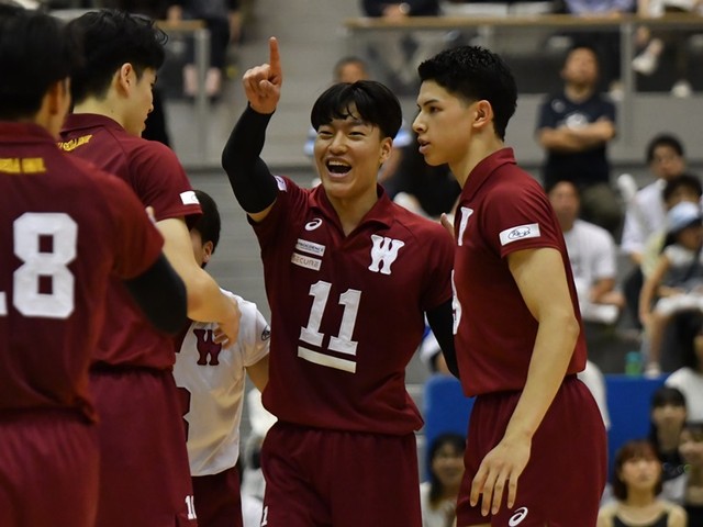 バレー - 背中で導いた早稲田大学のエース小野駿太 感謝と覚悟のMVP
