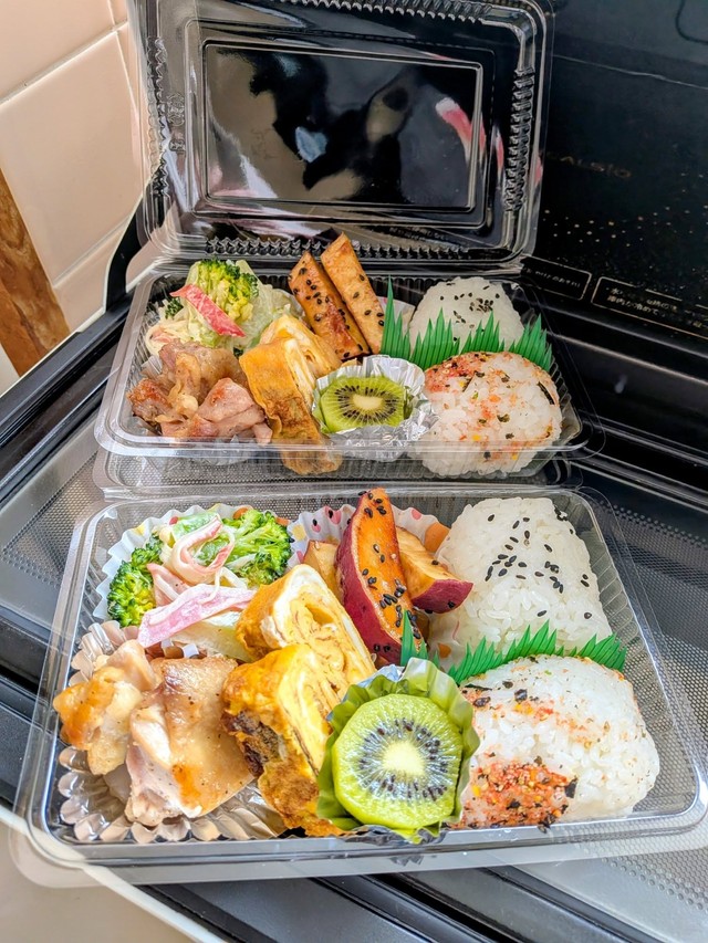 母のために作って届けたお弁当／maki-chiさん（@makichi226）提供