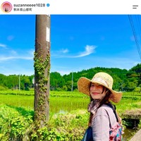 スザンヌさん（本人の公式インスタグラムから）