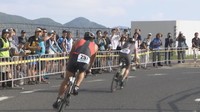 「サンポート高松トライアスロン2023」に約500人が参加
