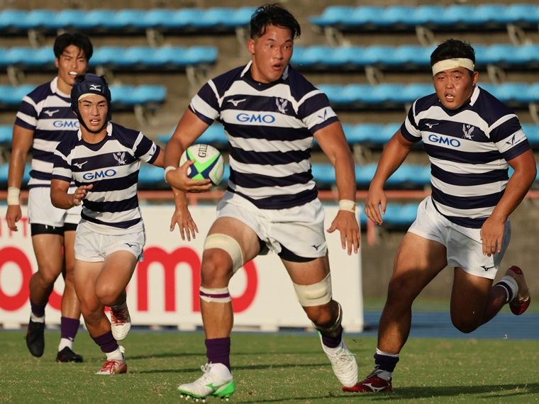 ラグビー - 明治大・利川桐生 早明戦を控え「誰よりも仕事をする」日本