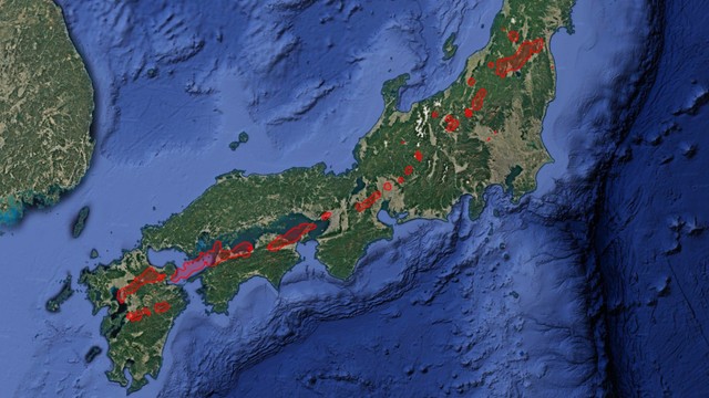 こちらは千島列島との比較（ゆめめさん提供）