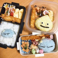 Mさんが普段作ってらっしゃったお弁当。キャラ弁をはじめ、飾り切りなども施されています（MさんThreadsより）