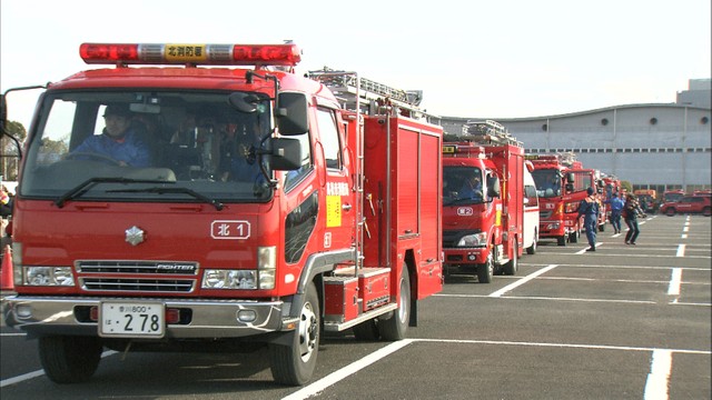 新春恒例「出初式」　　高松市