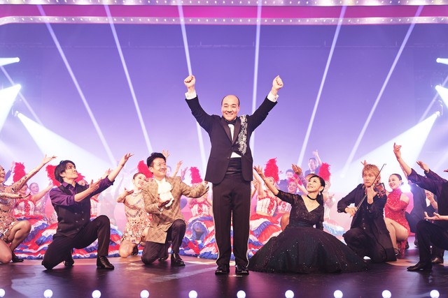 ショーのラストには西村社長がサプライズ登場し、大いに盛り上がりました。