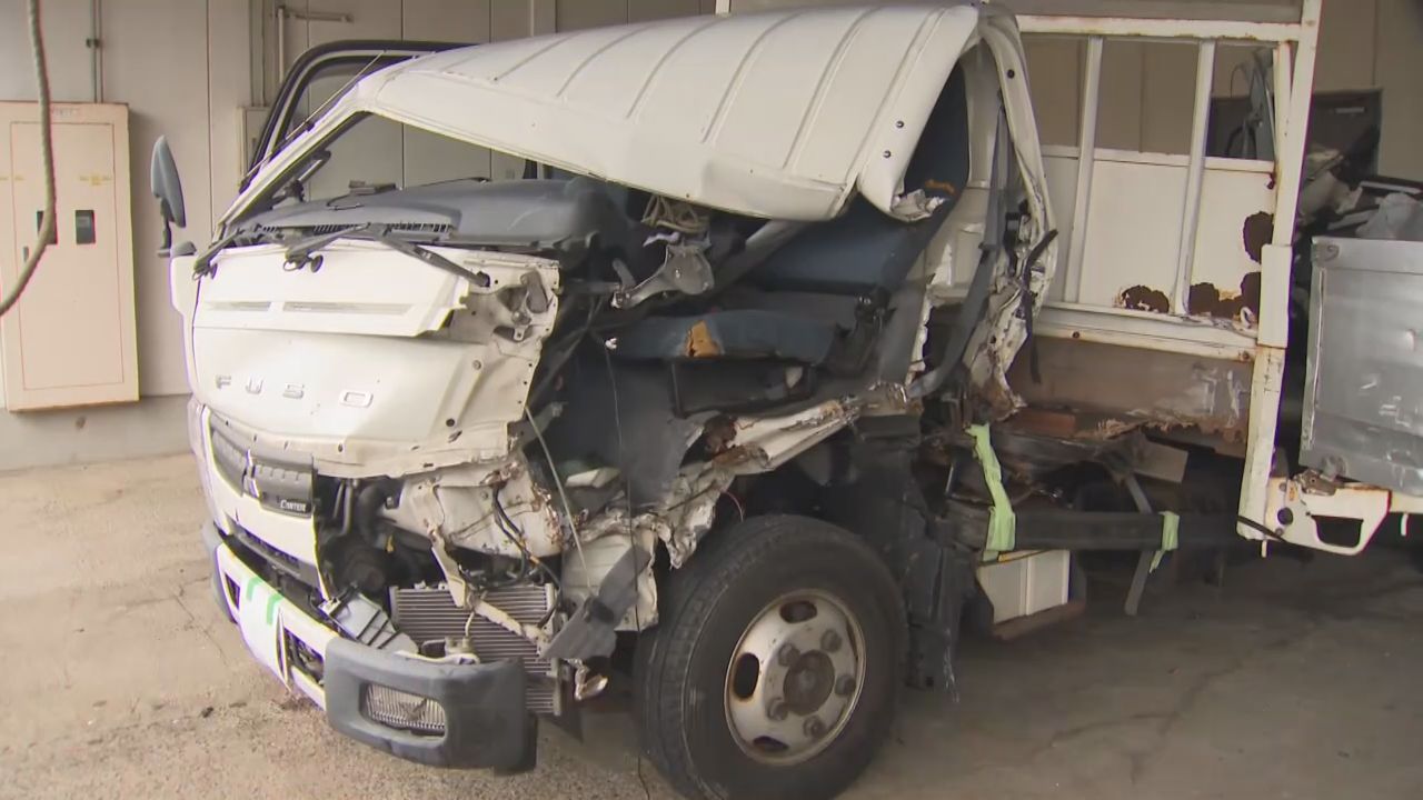 東北道で保守作業のトラックにトラックが追突　１人死亡１人重傷　宮城・大崎市