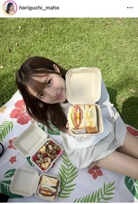 堀口真帆インスタグラム＠horiguchi_mahoより