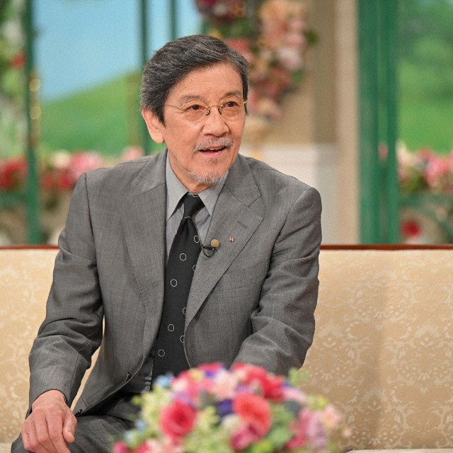 「徹子の部屋」    奥田瑛二＝テレビ朝日提供