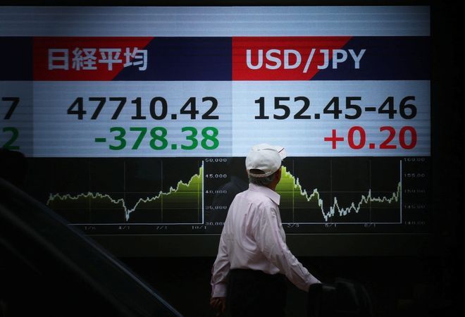 Japanese shares dive as market frets over premiership, U.S.-China tension