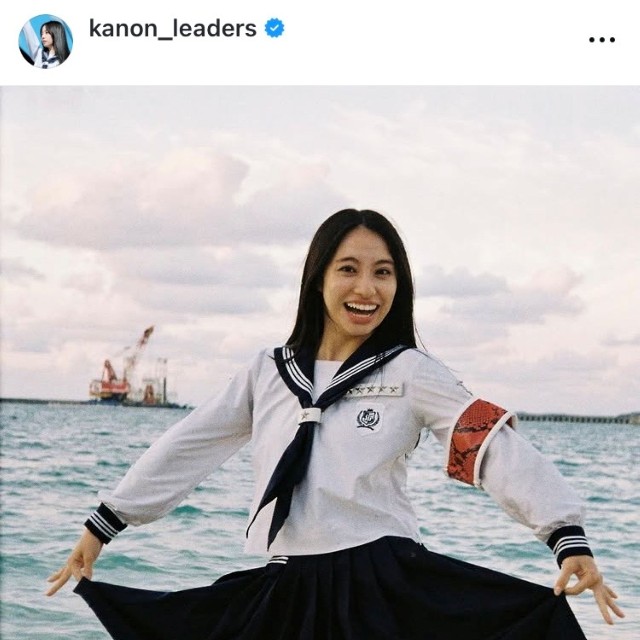 新しい学校のリーダーズ・KANONインスタグラム(@kanon_leaders)より
