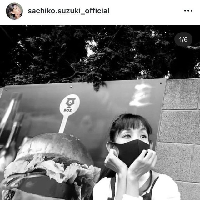 鈴木早智子インスタグラム＠sachiko.suzuki_officialより