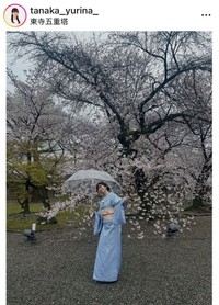 田中友梨奈アナウンサーのインスタグラム＠tanakayurina_より