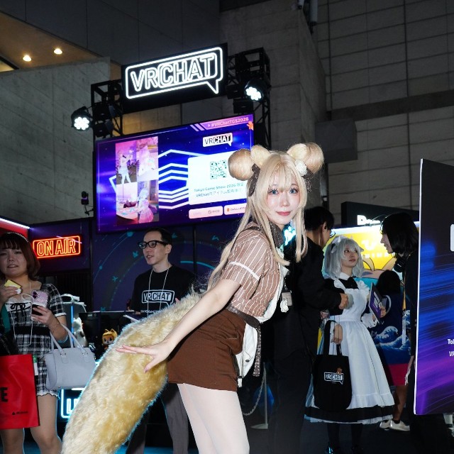 東京ゲームショウ2026　初日(2026年9月17日)の会場の様子