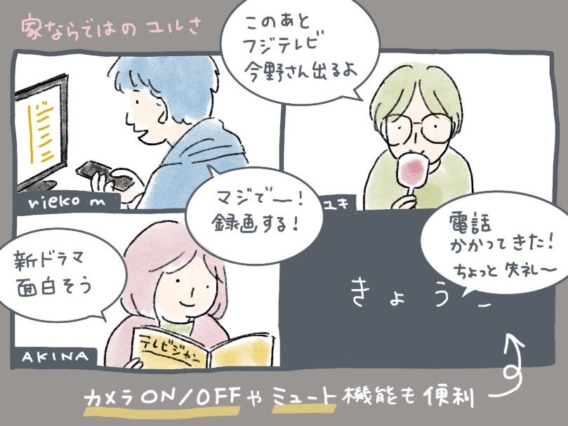 イラストで解説 Zoom飲み どうやってやったらいい Telling テリング