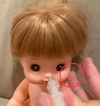 頬を触れながら指を固定しつつ吸うのもコツ（とむせんさんXより）