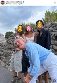 中村江里子さんの公式インスタグラムから