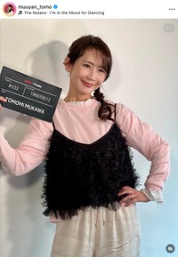 武川智美さんの公式インスタグラムから