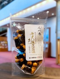 新歌舞伎座　劇中でも登場した「大黒の海苔巻 品川巻」