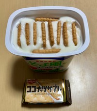 最初は植物性のヨーグルトで試しました。