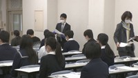 試験会場の様子