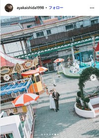 石田彩夏のインスタグラム@ayakaishida1998より