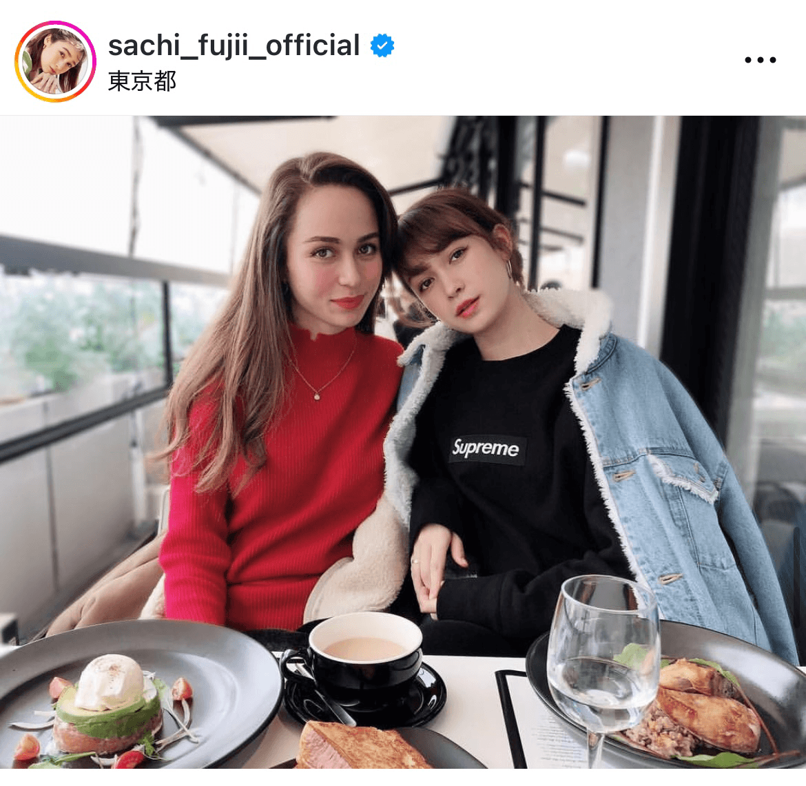 藤井サチ (Sachi Fujii) (@sachi_fujii_official)さんのインスタグラムより