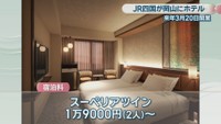 HOTEL NEMUSOKAYAMA byCLEMENT　JR四国提供