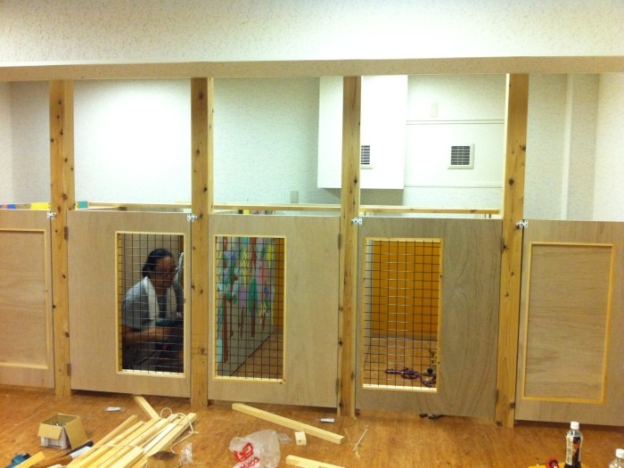 DIYでつくったシェルター