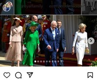 チャールズ国王のインスタグラム＠theroyalfamilyより