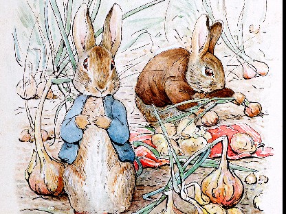 うさぎの絵本「ピーターラビット展」　著者ポター生誕１５０周年