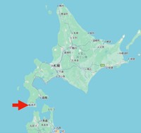 今回駆除されたヒグマによる2件の死亡事故が発生した「北海道福島町」。