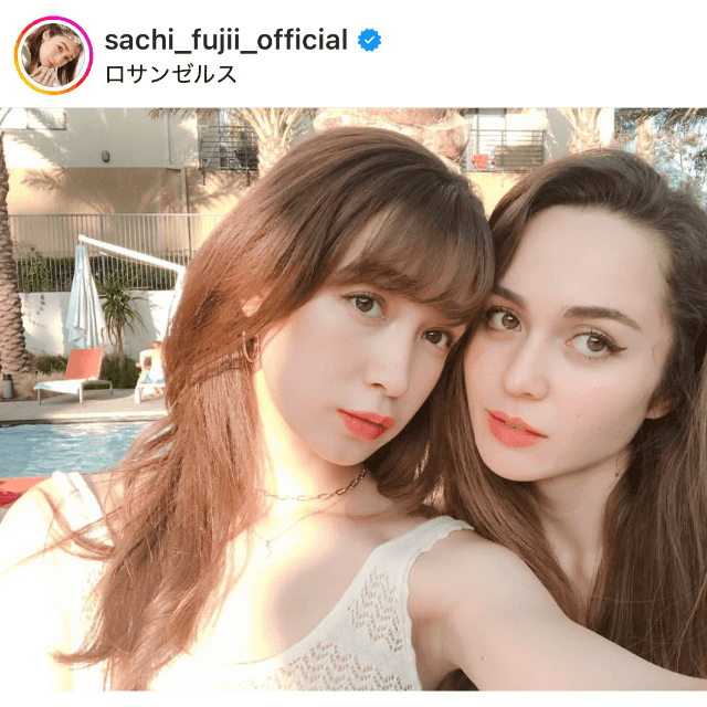 藤井サチ (Sachi Fujii) (@sachi_fujii_official)さんのインスタグラムより