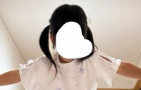 天井近くまで娘の頭が……／投稿主さん提供＝画像をトリミングしています