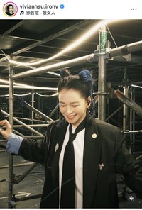 ビビアン・スーのインスタグラム＠vivianhsu.ironvより