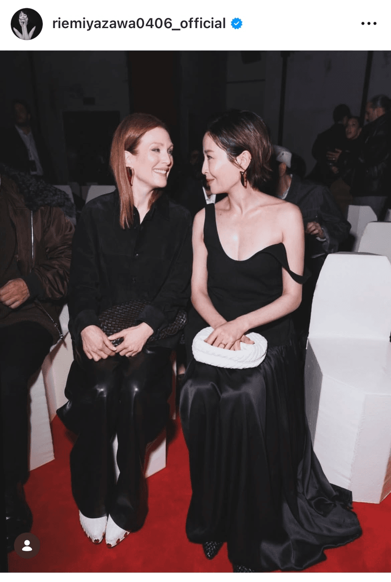 宮沢りえ　RIE MIYAZAWA (@riemiyazawa0406_official)さんのインスタグラムより