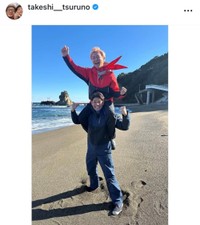 つるの剛士インスタグラム(@takeshi__tsuruno)より