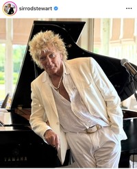 ロッド・スチュワートのインスタグラム＠sirrodstewartより