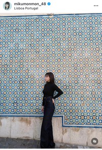 田中美久インスタグラム＠mikumonmon_48より