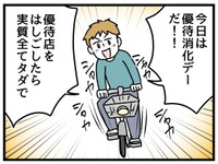 優待券で実質タダにするために奔走